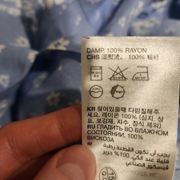 *NEW*‎ Blue Floral Midi Dress - Picture 8 of 9